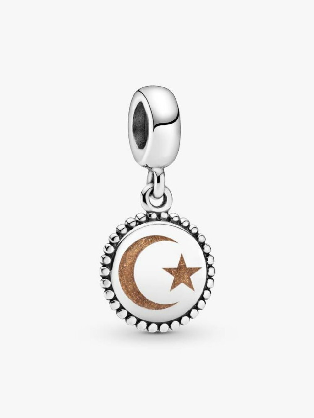 Pandora Crescent Star Dangle Charm